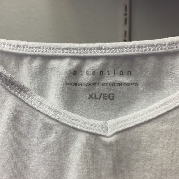 White XL tank top, barely worn. - Picture 2 of 2